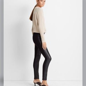 Club Monaco vegan leather legging